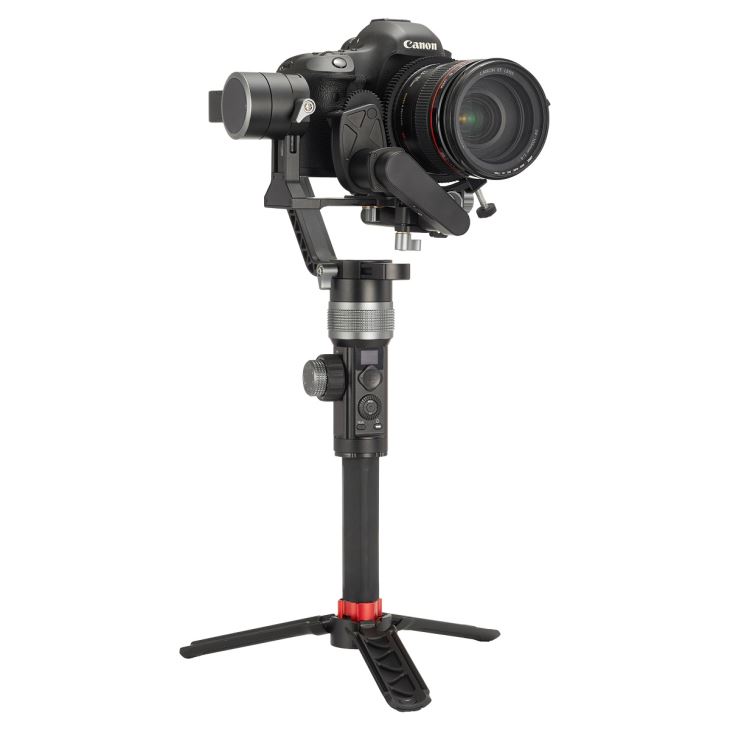 3 Axis Gimbal Stablizer Handheld Ar gyfer NIKON SONY CANON Mirrorle Camera 3.2kg Tâl Pay