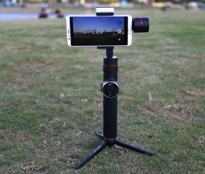 AFI V5 Auto Object Tracking Monopod Selfie-stick 3 Echel Gimbal Gimbal ar gyfer Camera Smartphone